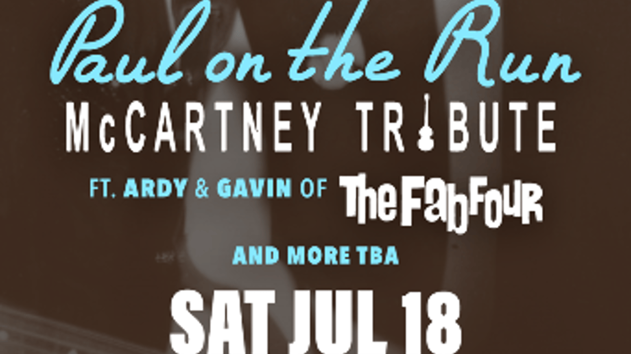 McCartney Tribute - Paul On The Run and more