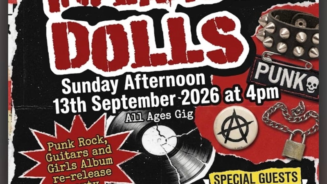 The Inflatable Dolls, Spported by The Thrash Blues, play The Sound House