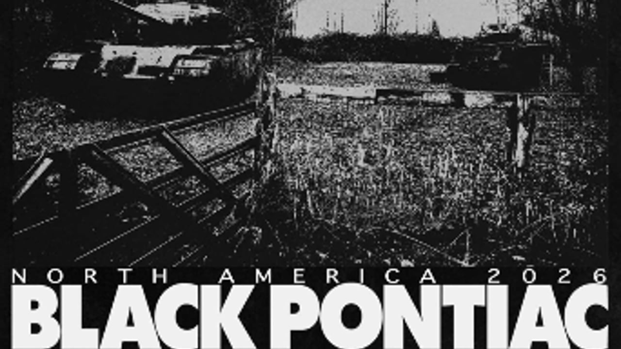 Black Pontiac at Sneaky Dee's