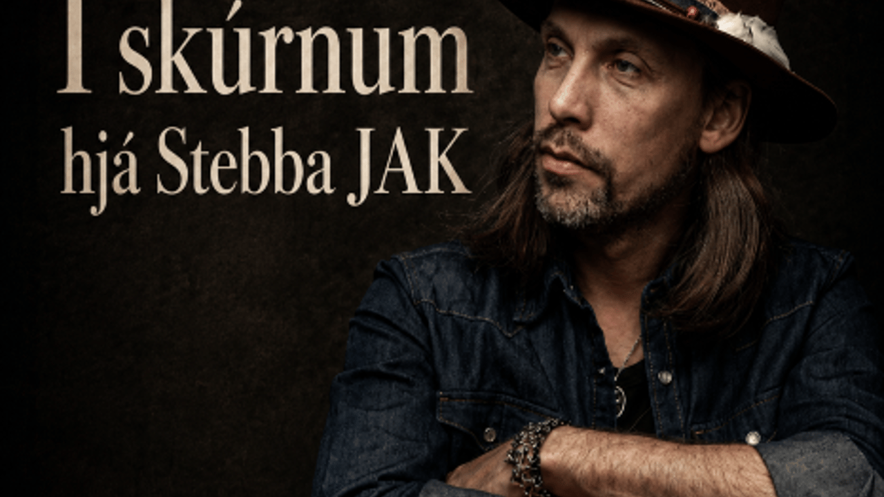 Stebbi JAK á Kaffi Flóru
