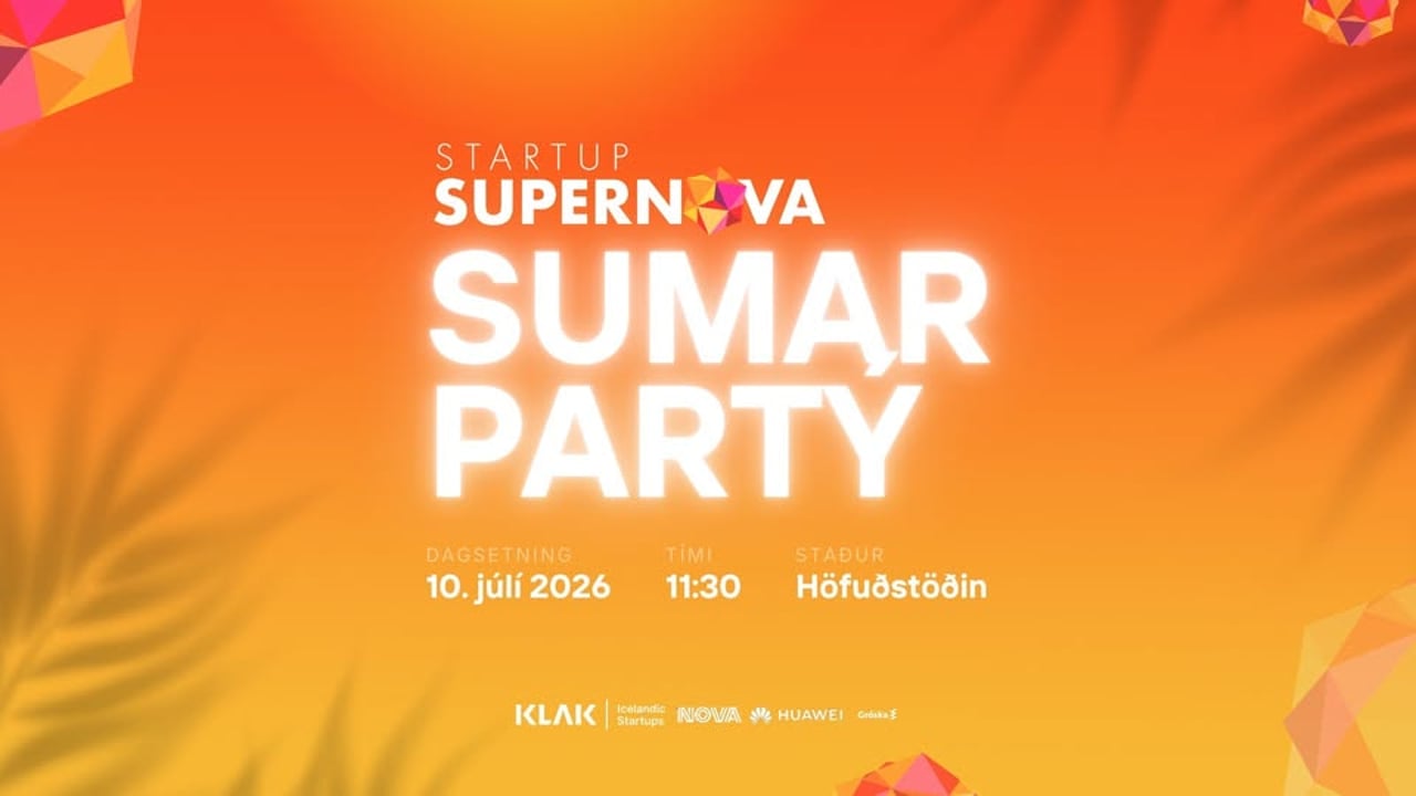 Startup SuperNova Sumarpartý 2026