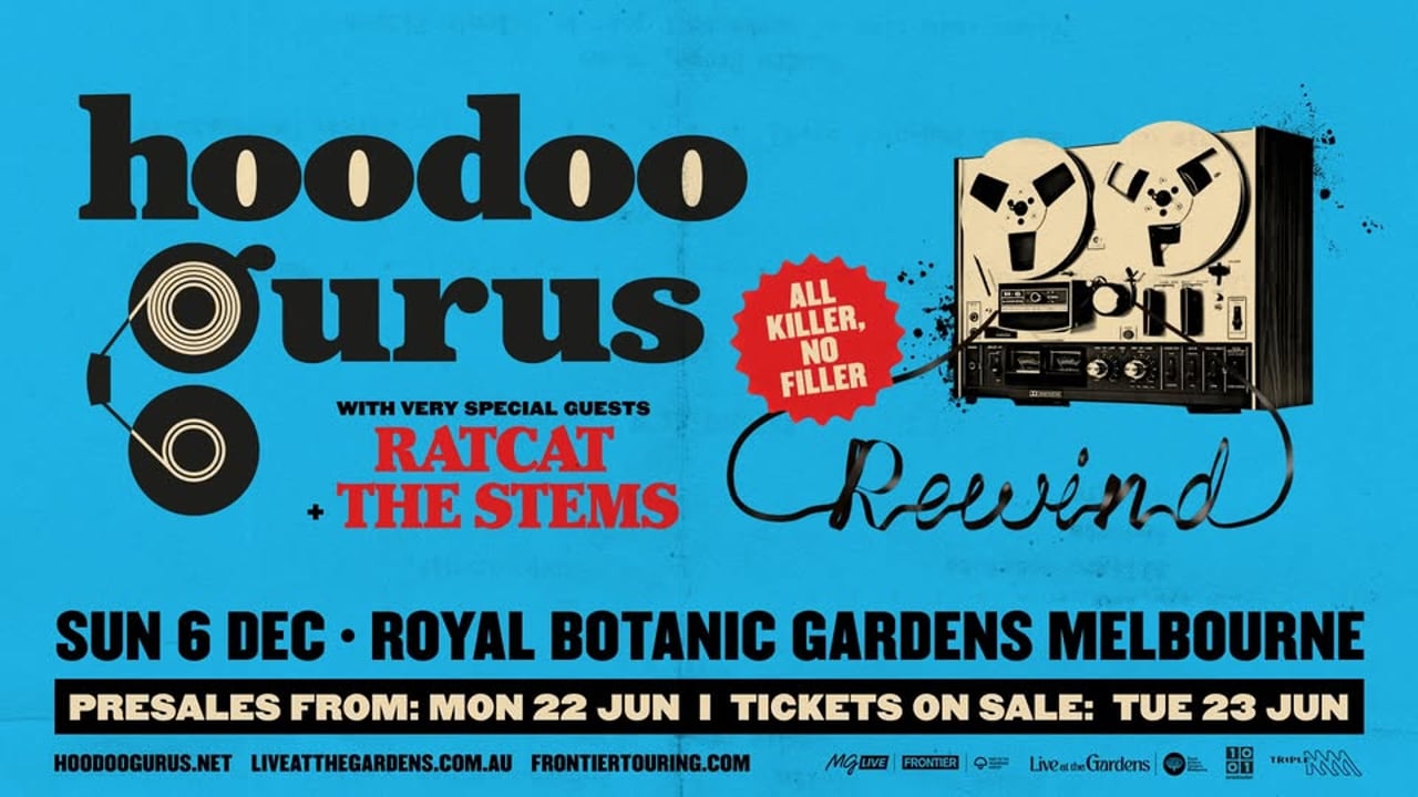 Hoodoo Gurus - Live at the Gardens (*All Ages)