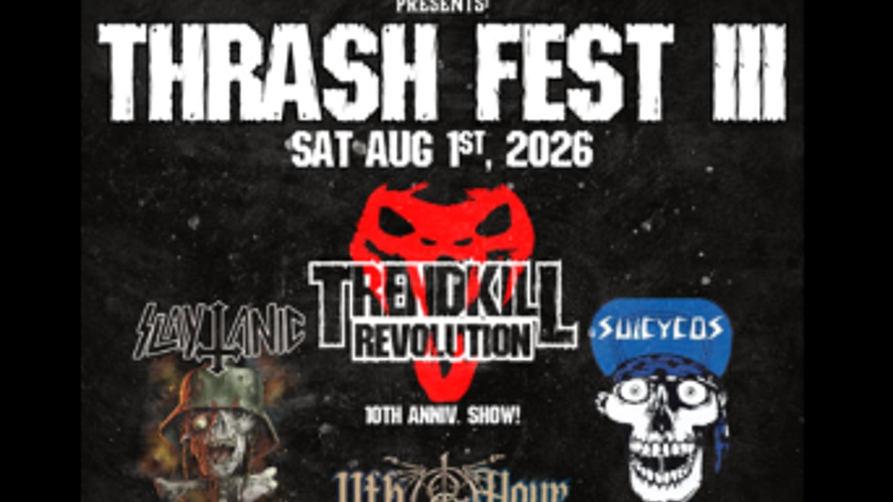 Pantera, Slayer, Suicidal Tendencies, Lamb of God Tributes - Thrash Fest 3