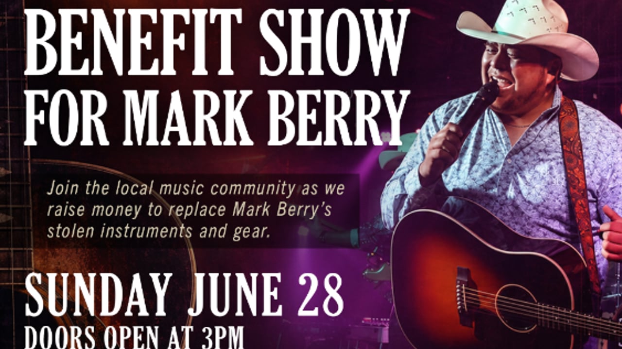 Benefit Show for Mark Berry