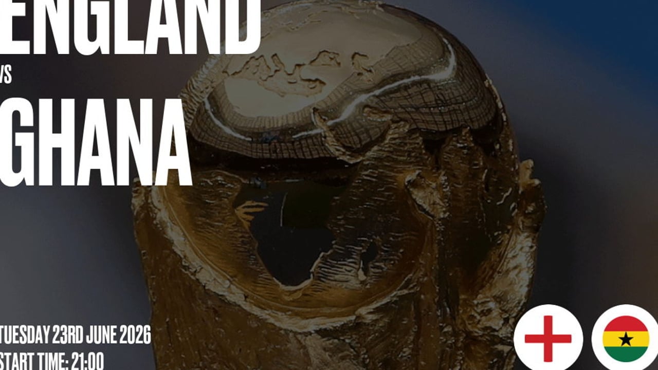 England Vs DR Congo - Entry + Drink