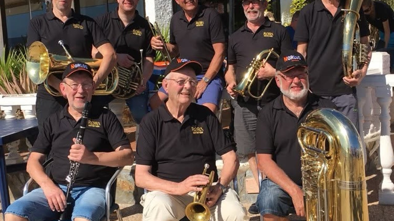 Pubkonsert med Røraoktetten