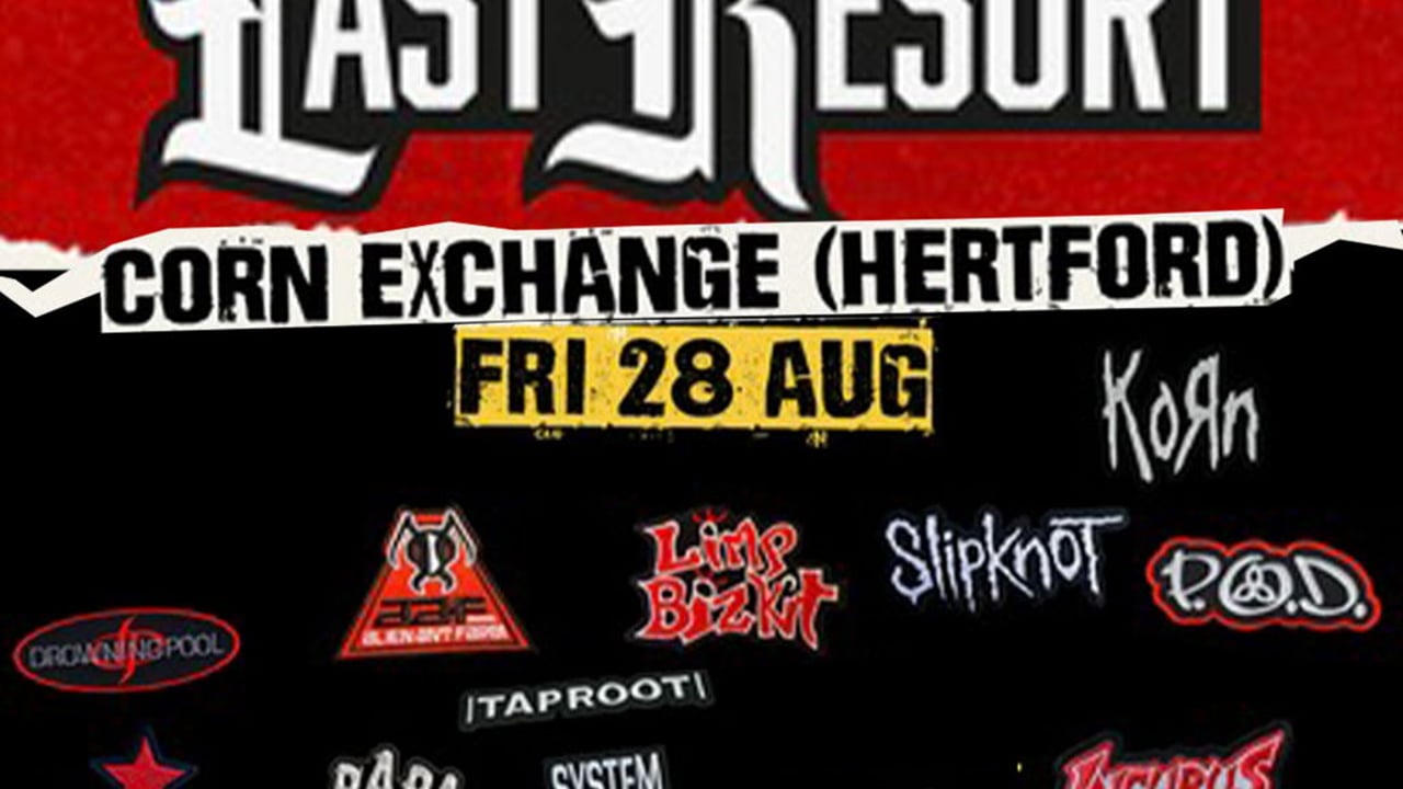 Last Resort - Nu-Metal Night - 28 August 2026
