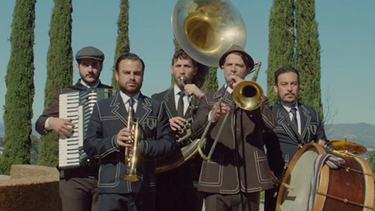 The Blasting Company Performs Over The Garden Wall
