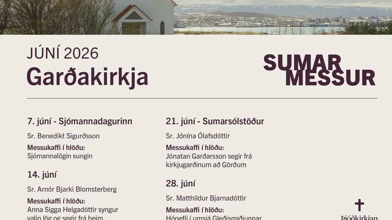 Sumarmessa í Garðakirkju