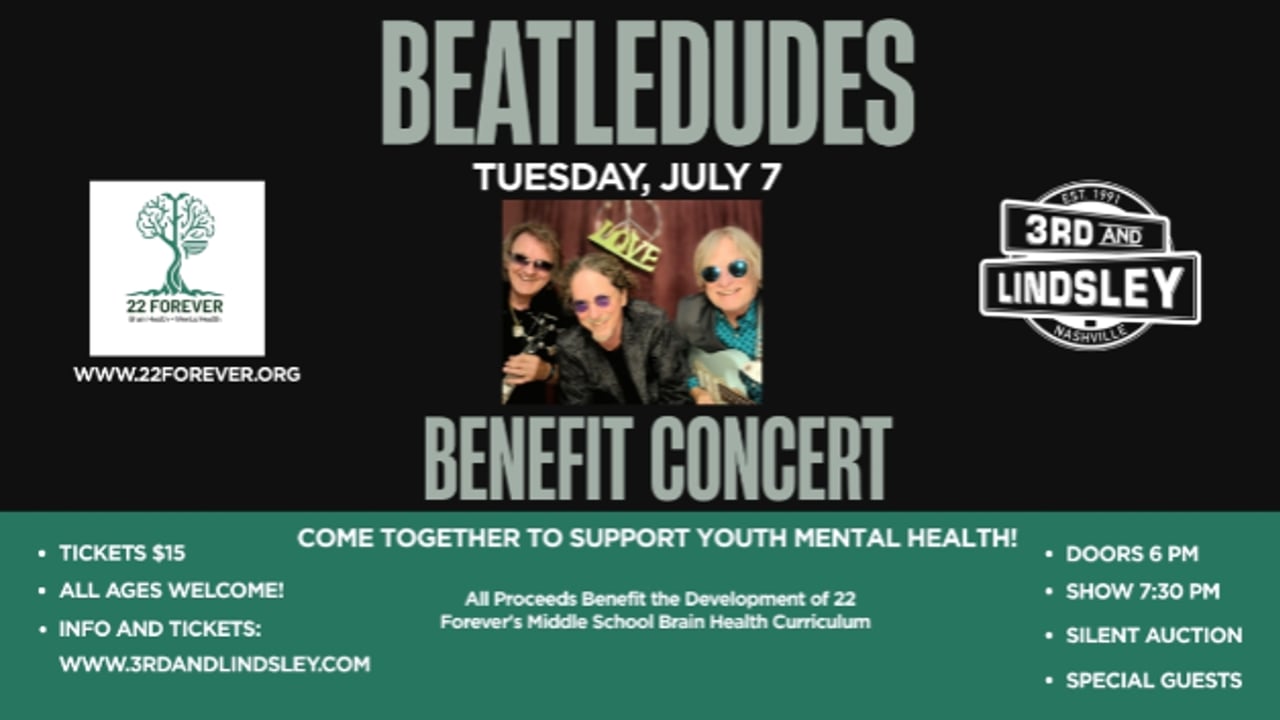 Come Together for Youth Mental Health and Substance Use Prevention Featuring the Beatledudes