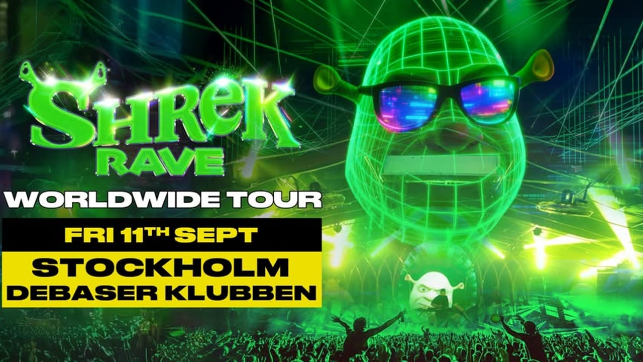 Shrek Rave Is Coming To Stockholm! NEW DATE ADDED