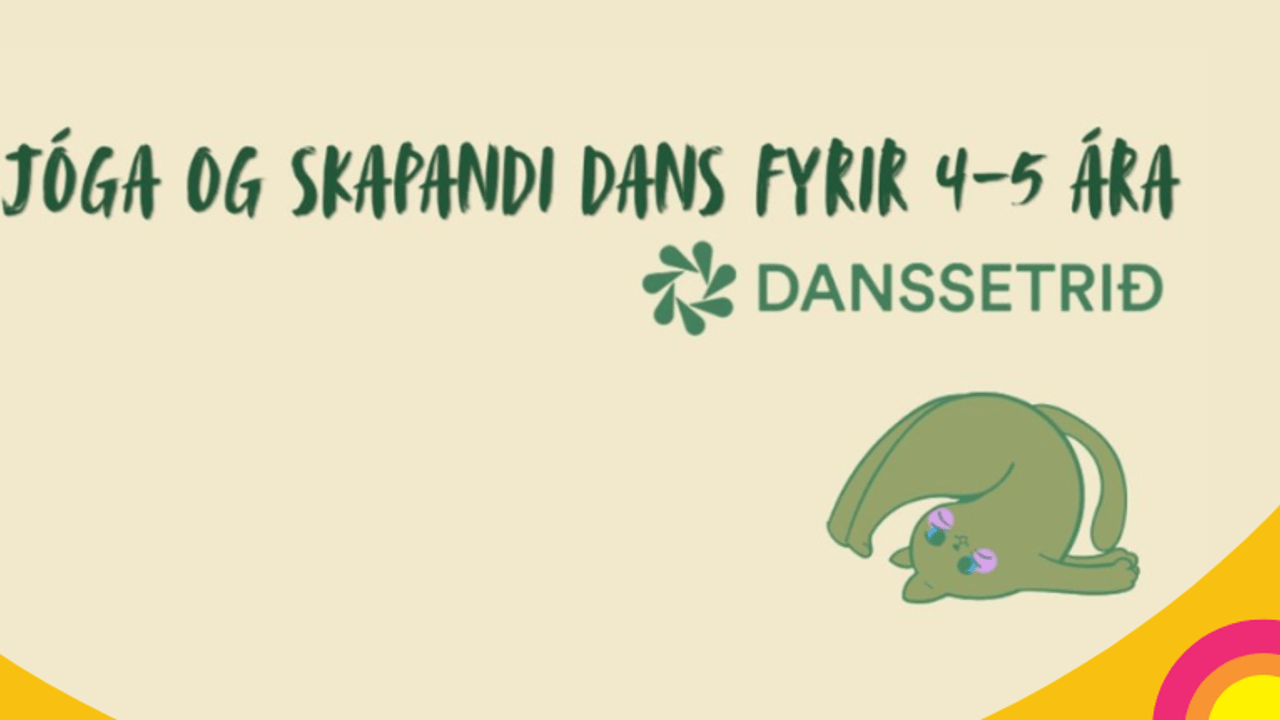 Jóga og skapandi dans fyrir 4-5 ára börn