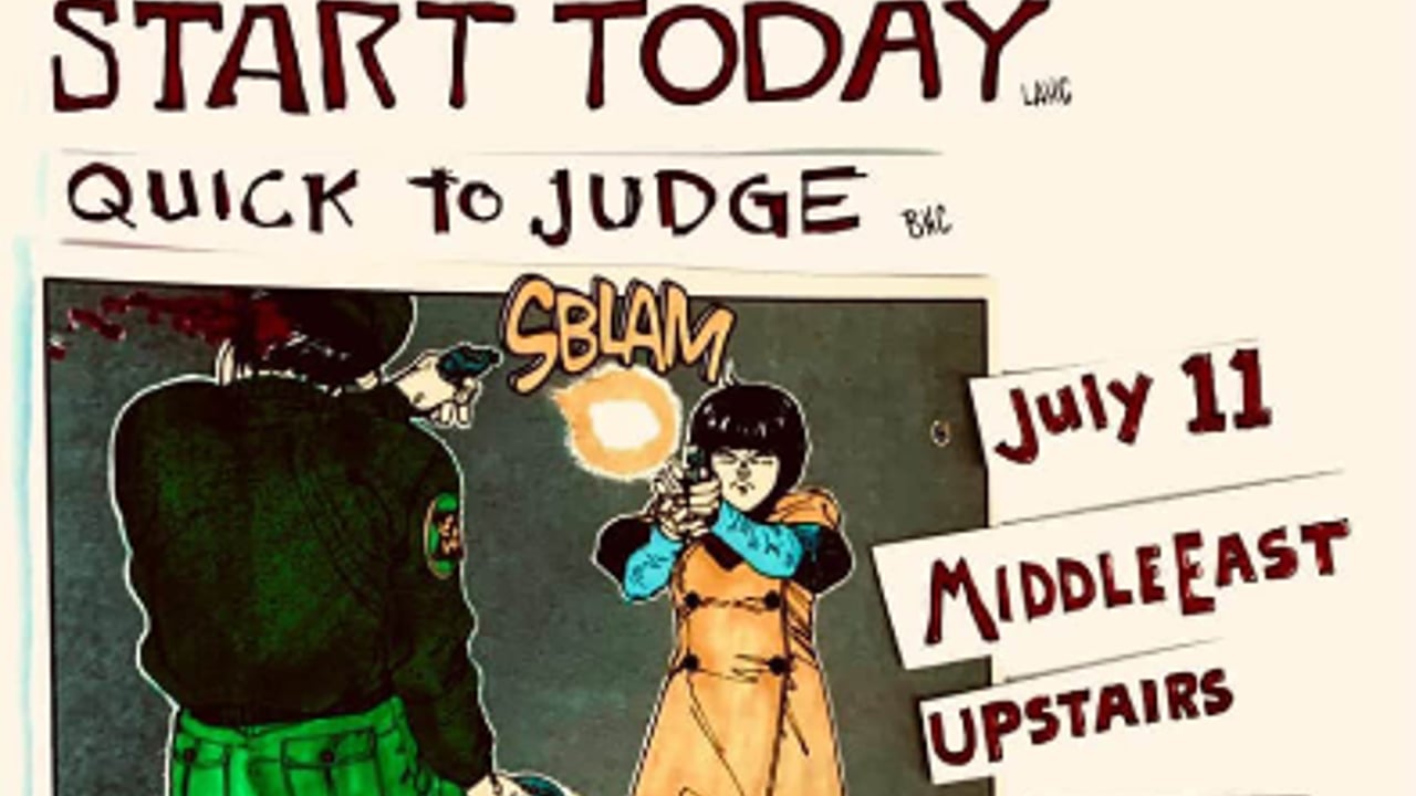 Start Today, Quick to Judge, Suicide Eyes, Can't Lose, Herd Mentality