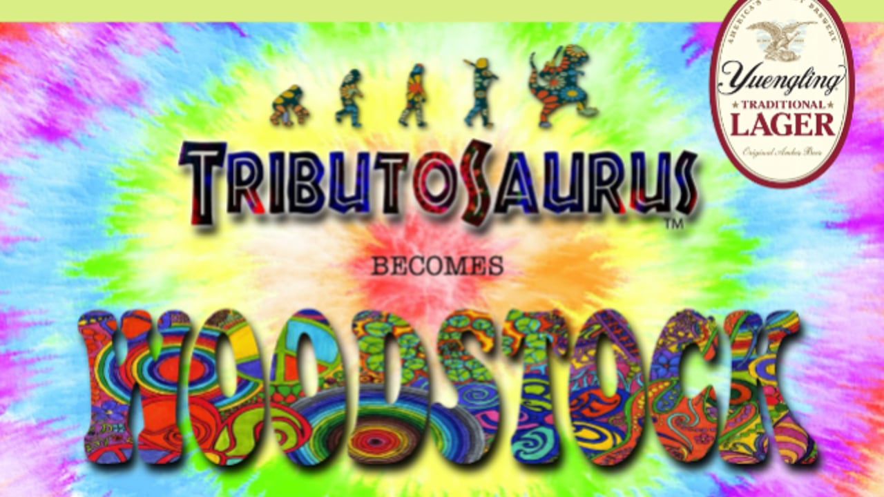 Tributosaurus Becomes WOODSTOCK at FITZGERALDS Outdoors!