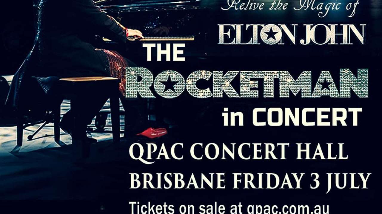 QPAC CONCERT HALL - Friday 3 July, from 7pm.  