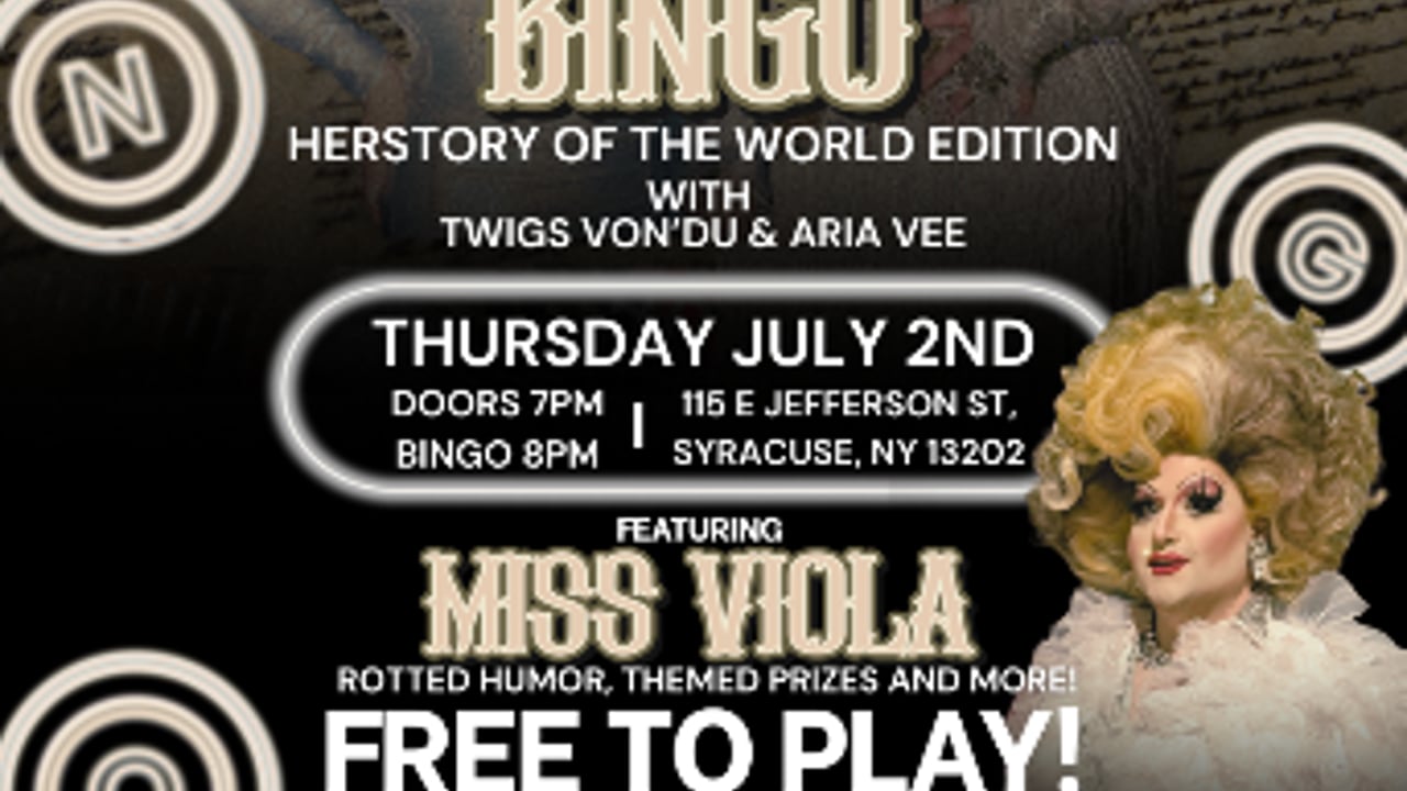 Drag Bingo : Herstory of the World Edition