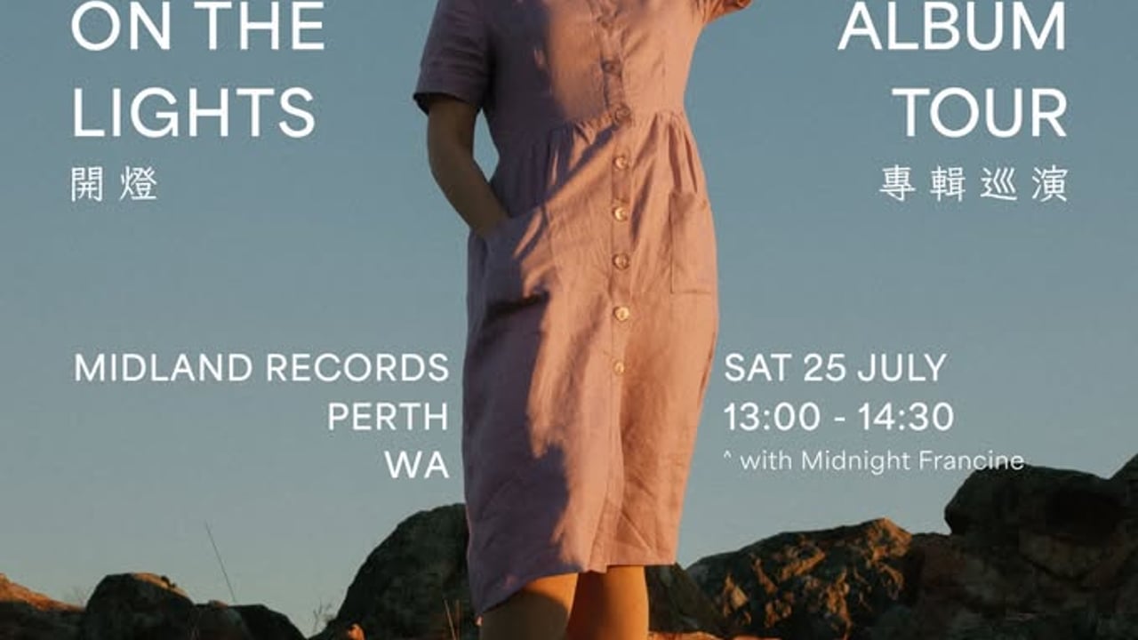 'Turn On The Lights' album tour - Midland Records, Perth