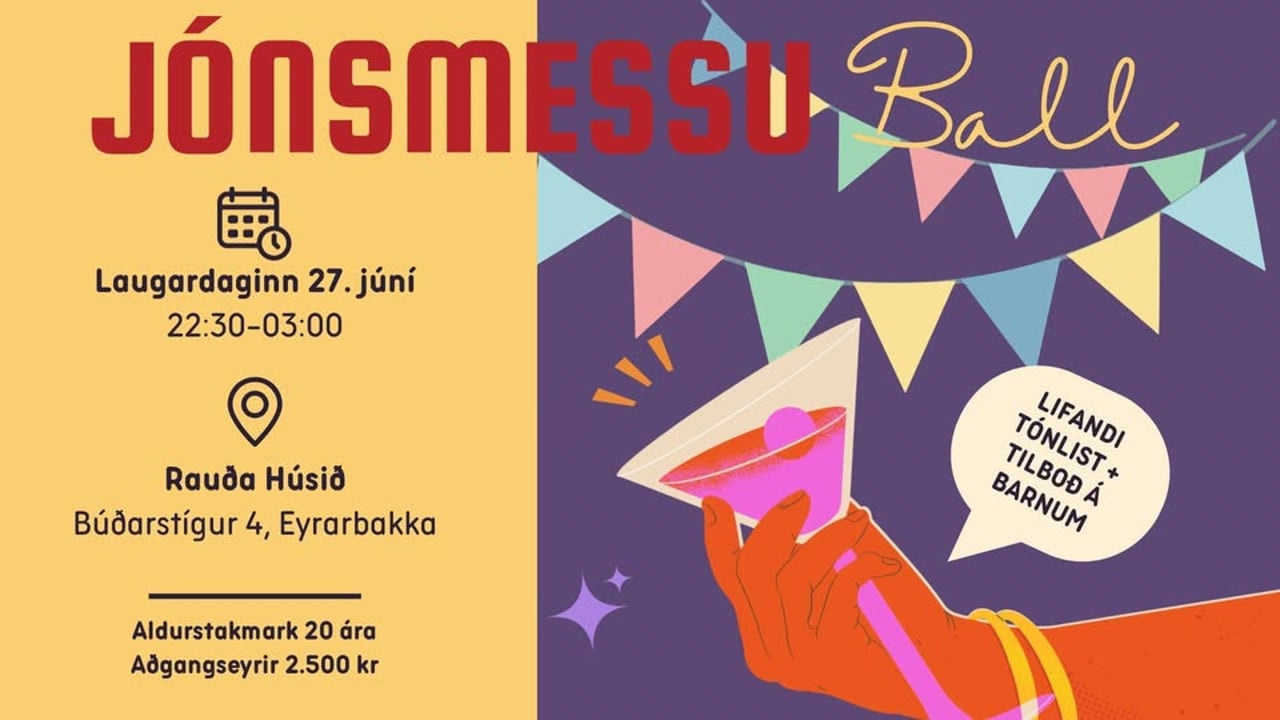 Jónsmessuball á Rauða Húsinu