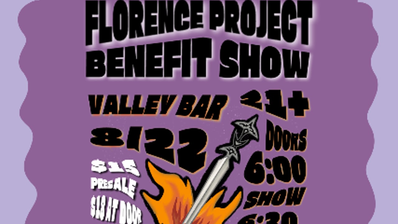 FLORENCE PROJECT BENEFIT SHOW WITH KING SUMMER / ESSO / RIGHT ROSEMARY / LUIGI LEONE / HE, THEN