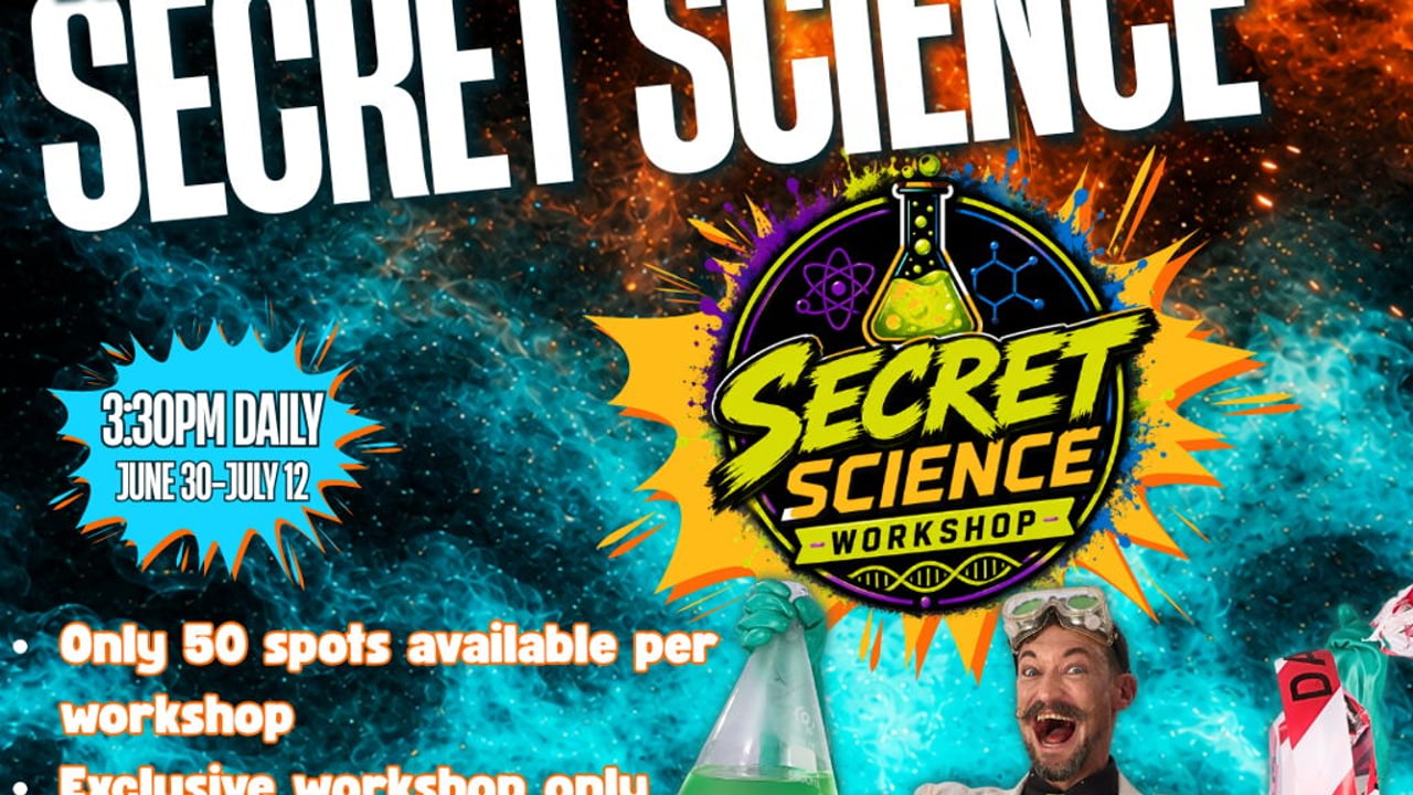 BLAST LAB: SECRET SCIENCE WORKSHOP