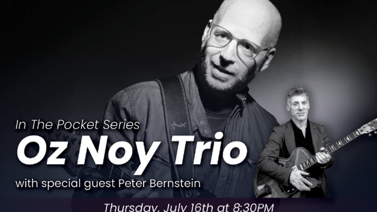 In the Pocket: Oz Noy Trio + Peter Bernstein