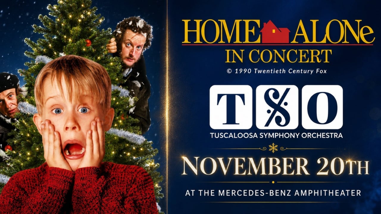 Tuscaloosa Symphony Orchestra "Home Alone in Concert"