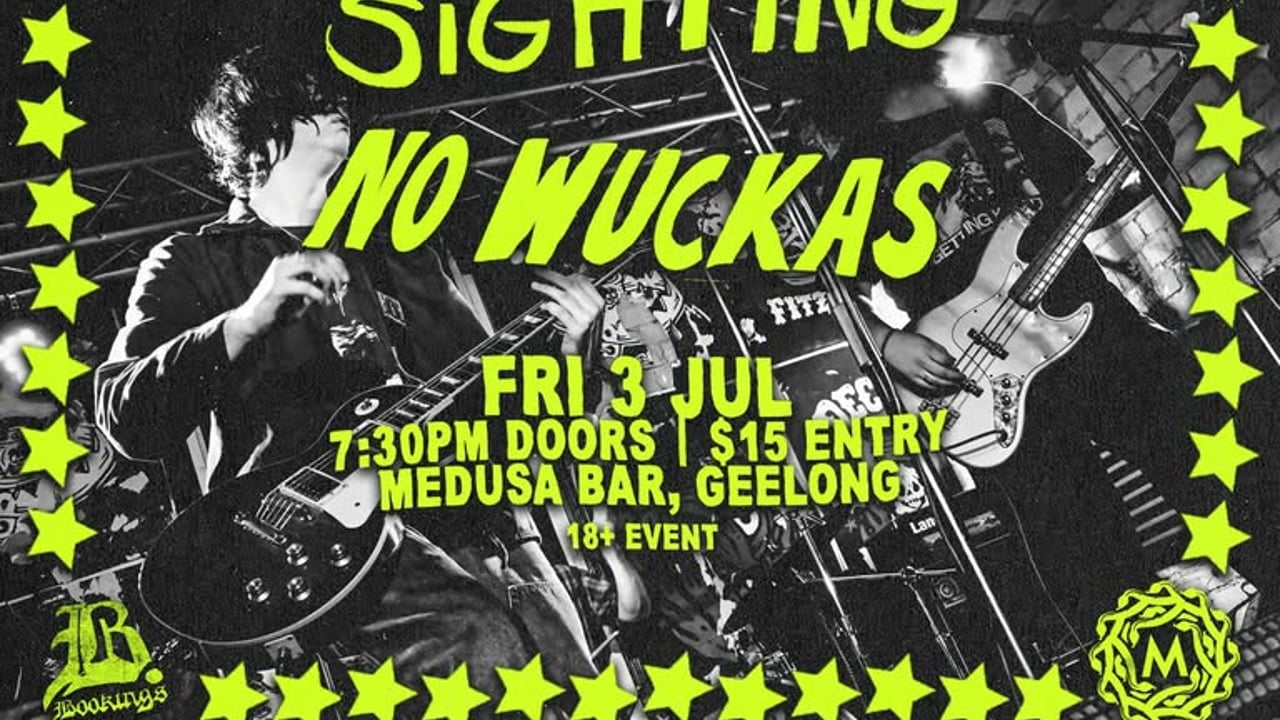 LAZERLIPS / BIGFOOT SIGHTING / NO WUCKAS / MEDUSA BAR, GEELONG