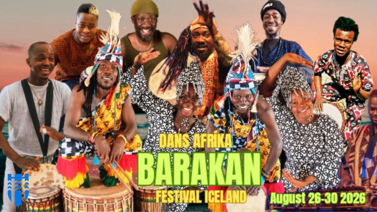 Dans Afrika Barakan Festival Iceland 2026 Workshops