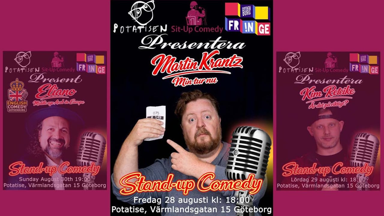 Stand-up Martin Kranz Min Tur Nu