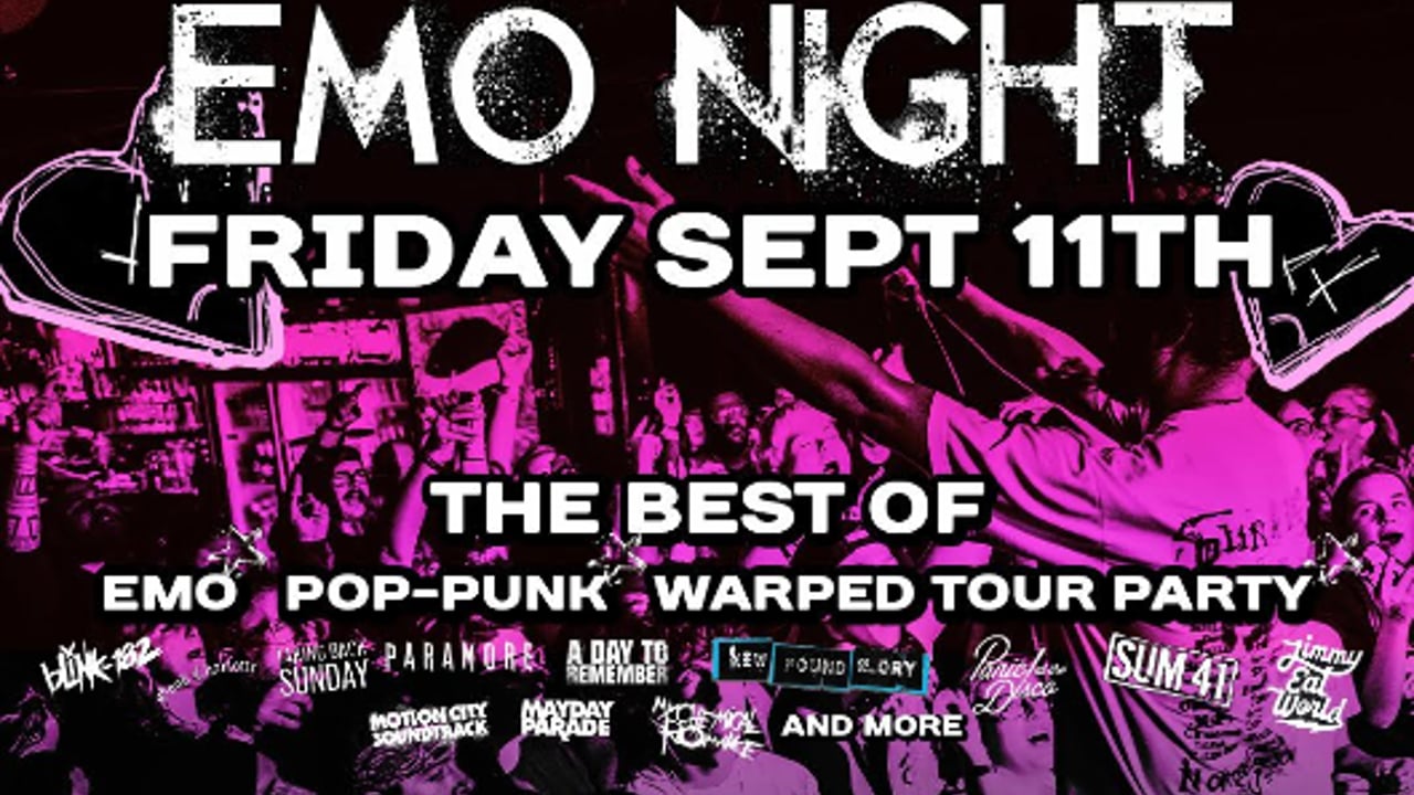 Emo Night ft. Flicker//Fade Live Band Emo Night!