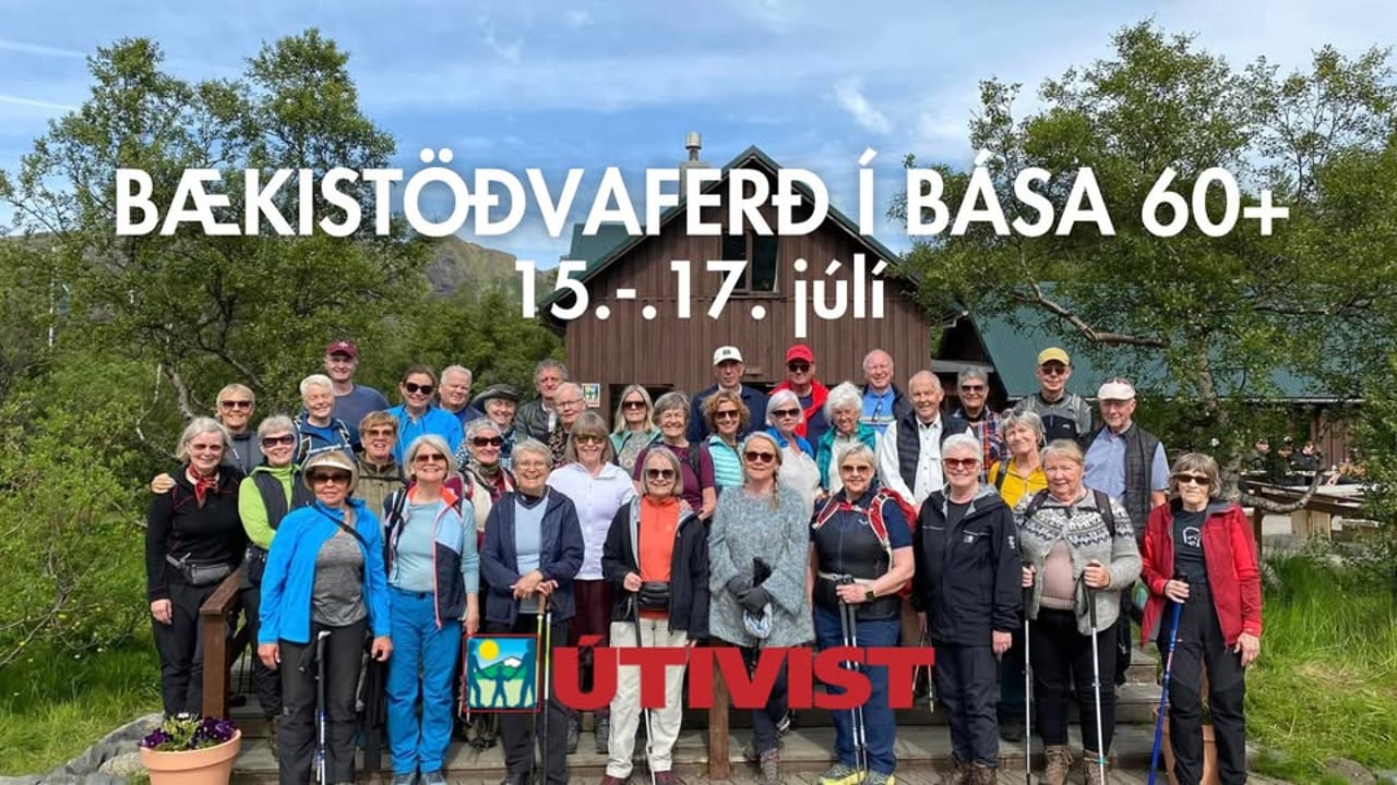 Bækistöðvaferð í Bása 60+