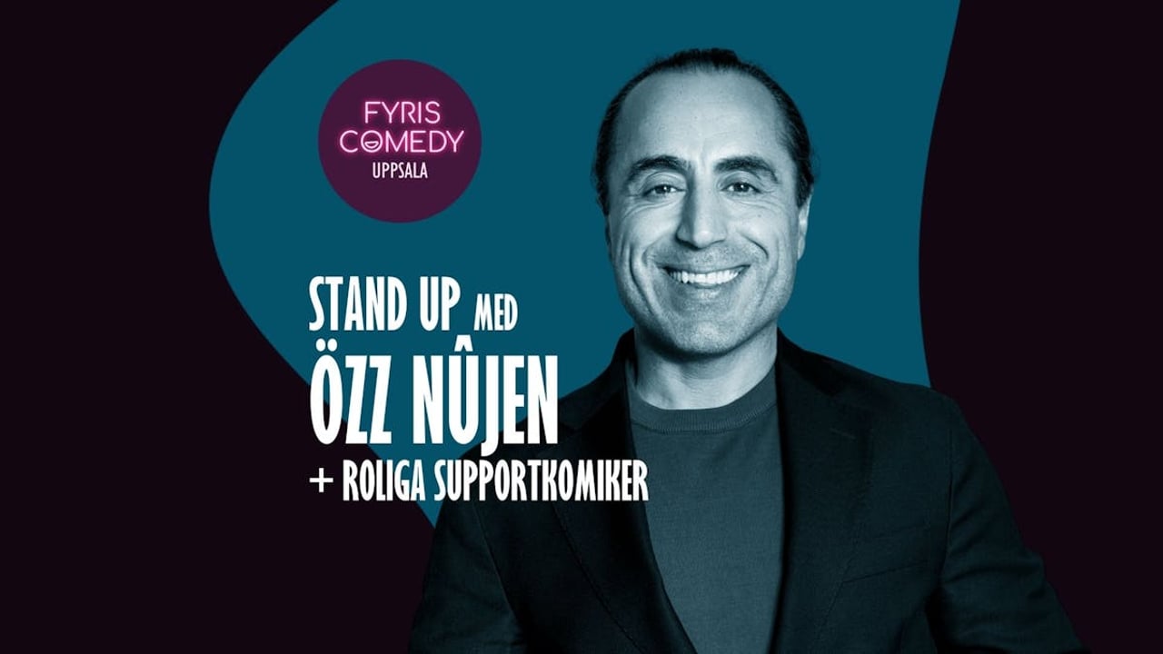 Fyris Comedy – Stand up med Özz Nûjen + support på Kaliber Room
