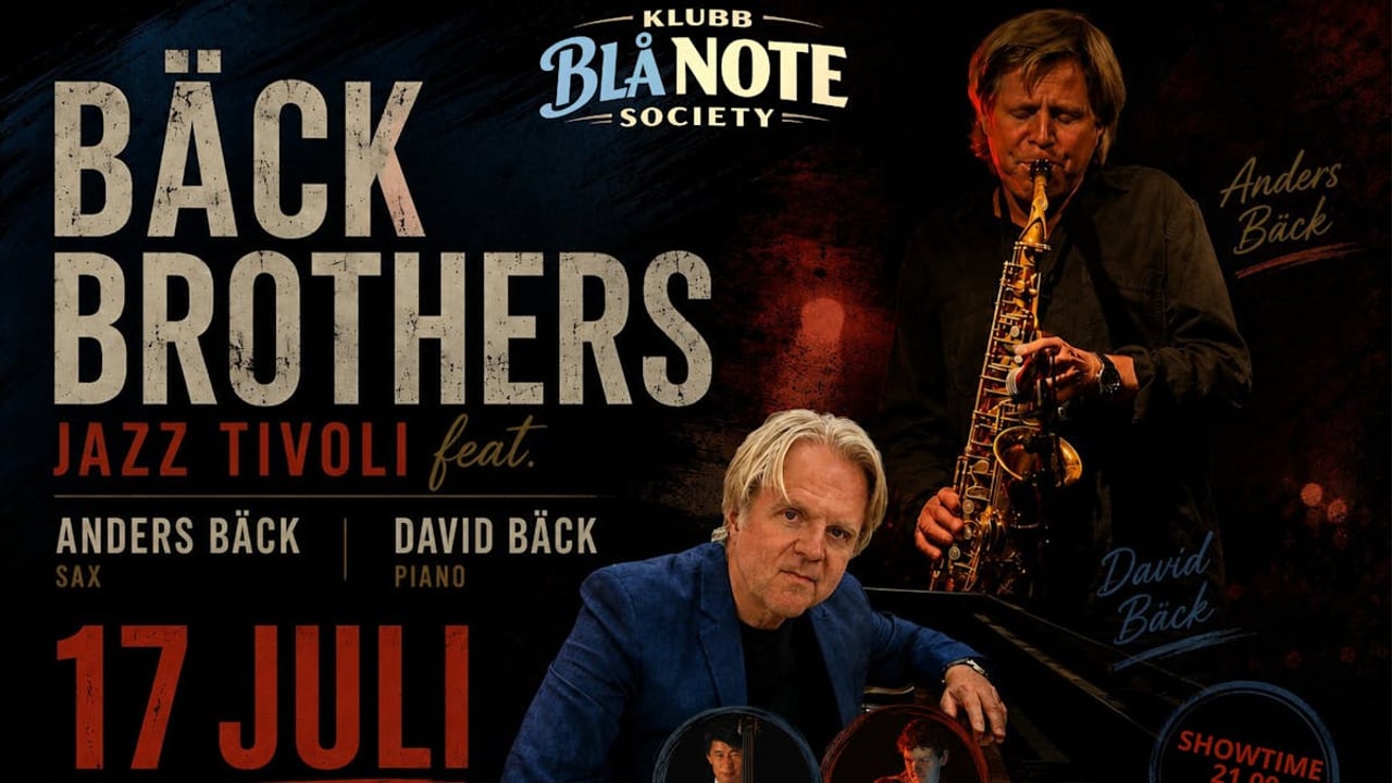KLUBB BLÅ NOTE SOCIETY  X BÄCK BROTHERS