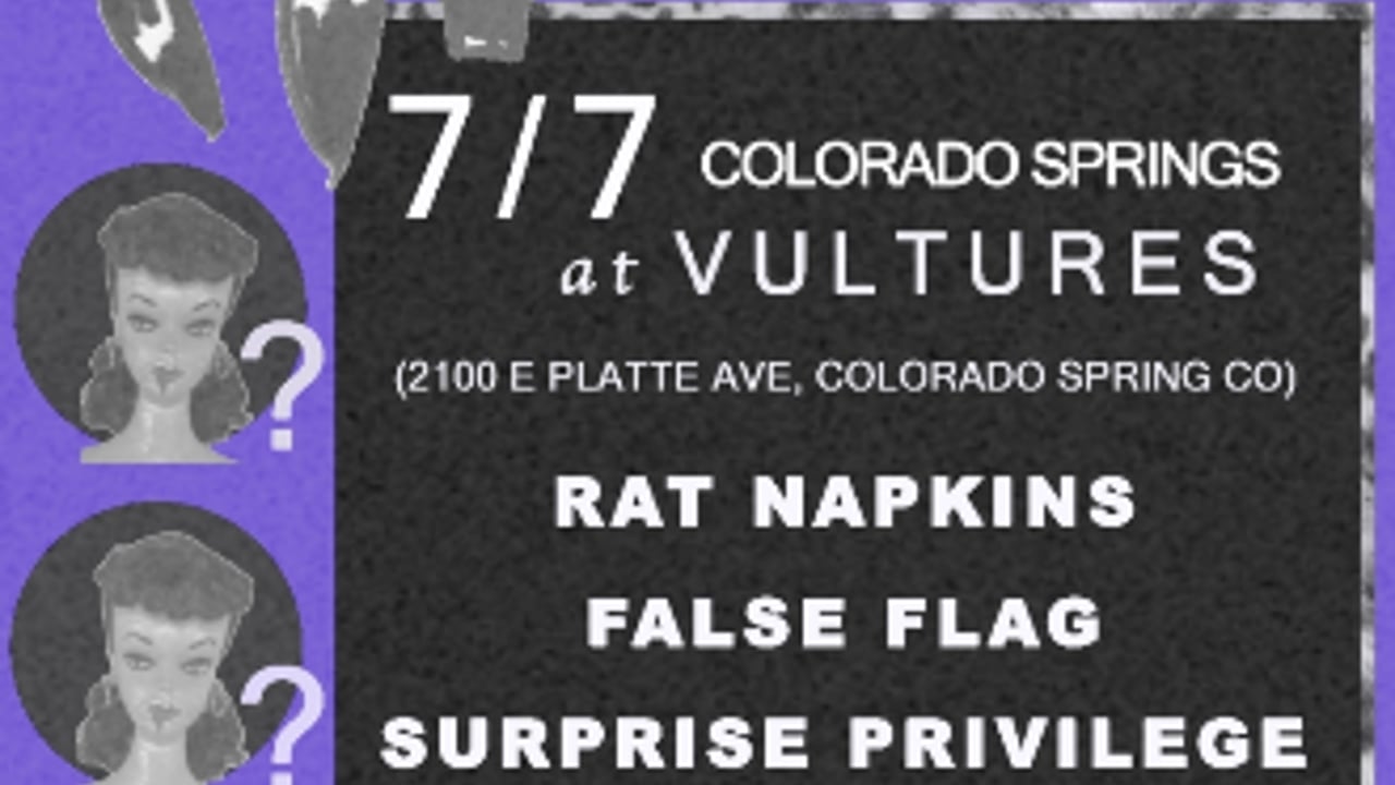 False Flag, Surprise Privilege, Rat Napkins