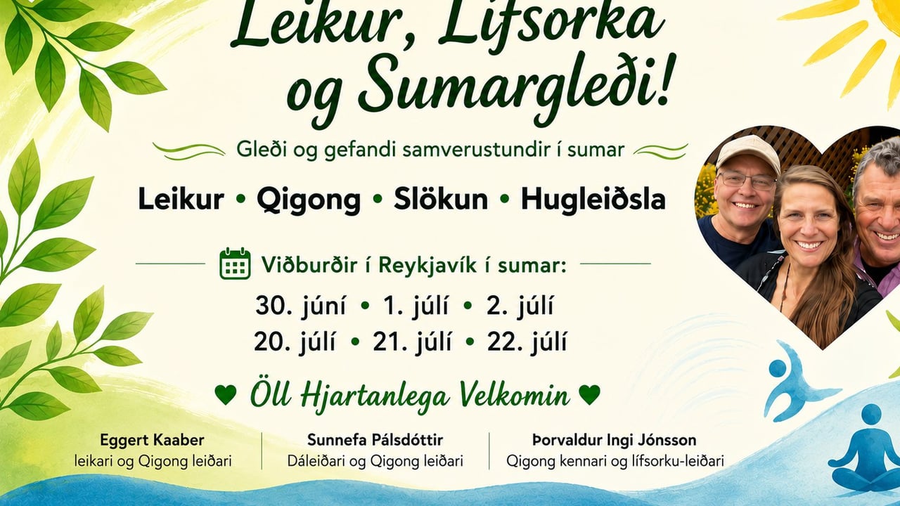 Play, life energy, and summer joy!
