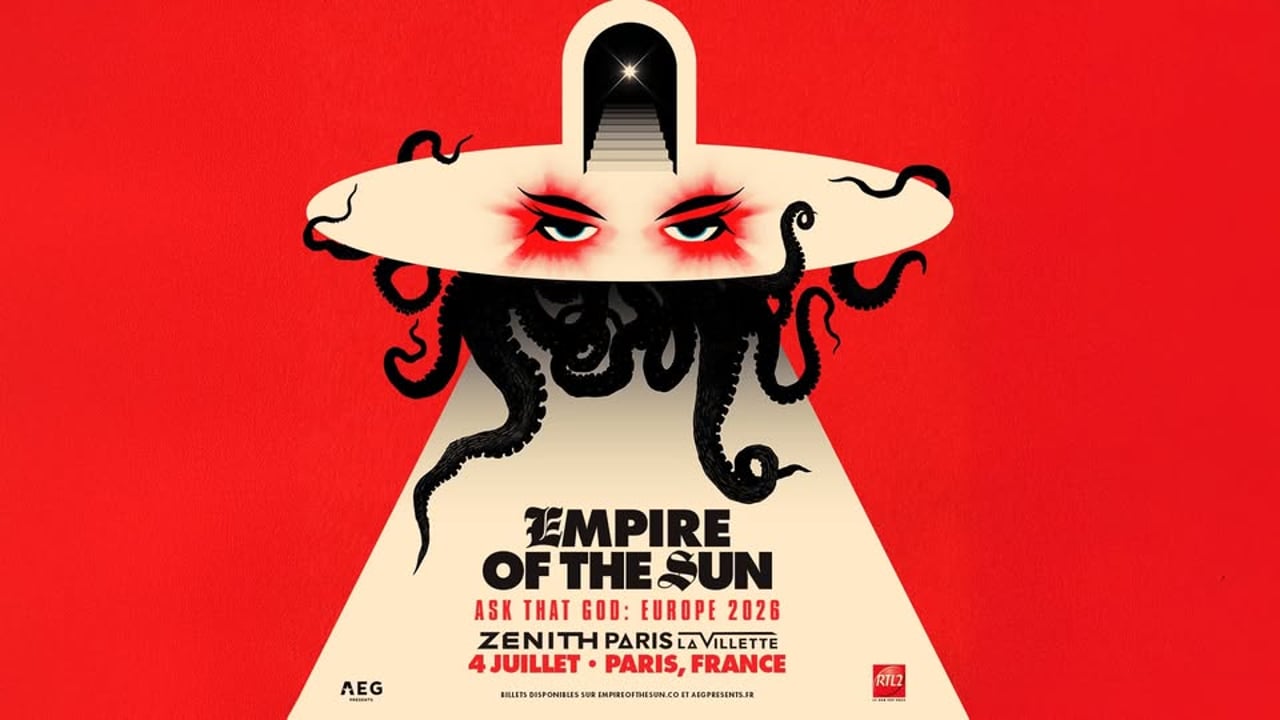 Empire of the Sun • Zénith Paris, La Villette • 4 juillet 2026