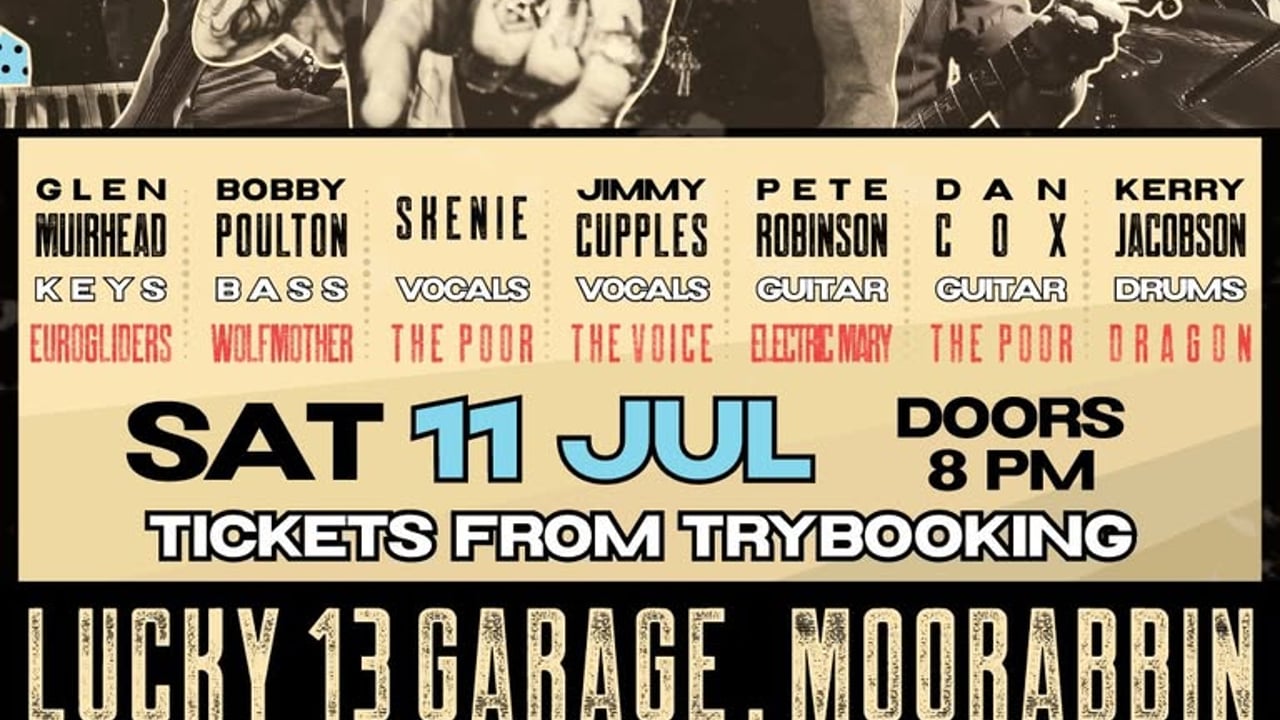 The Filthy Animals- Australia's Ultimate Rock Supergroup