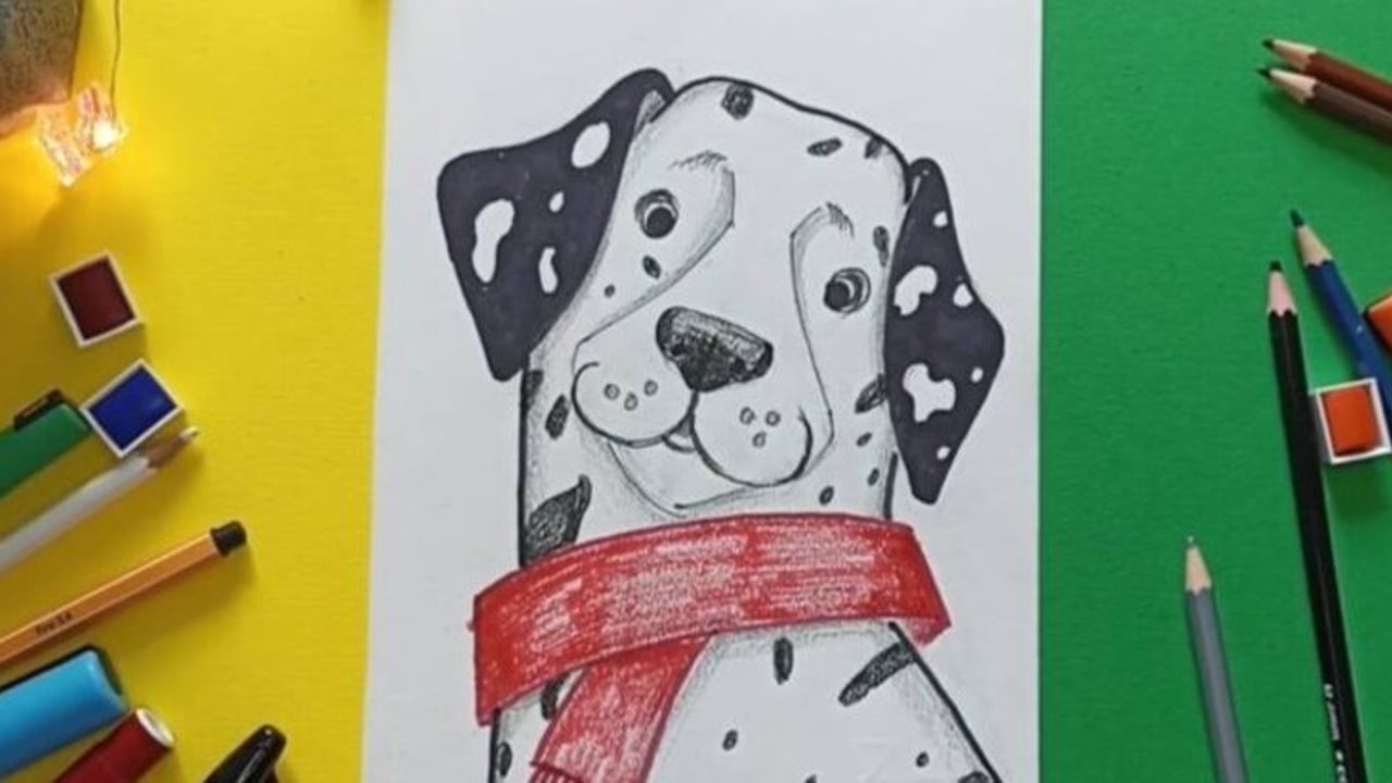 Dog Drawing Workshop with Dariya