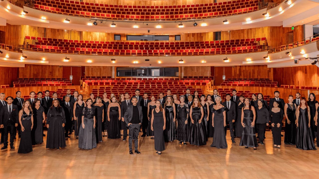 "Coro del Teatro del Bicentenario, y el  Requiem de  Durufle´"
