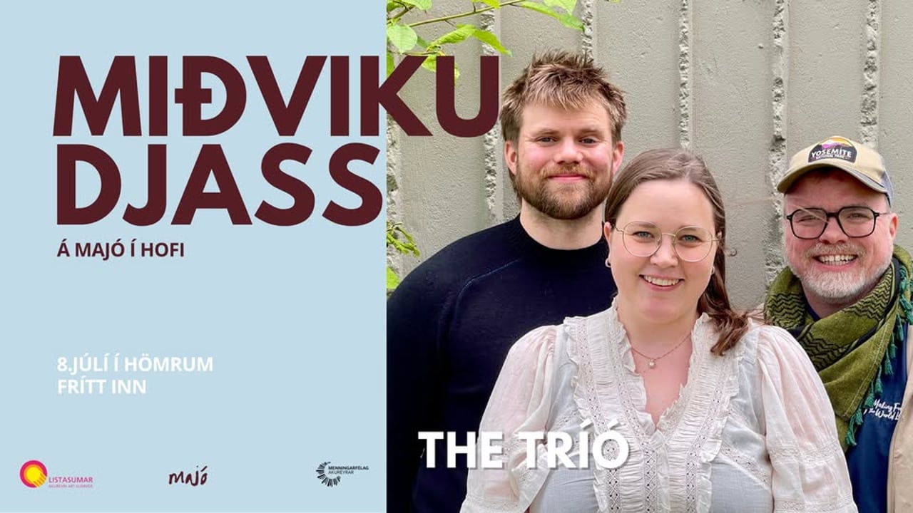Miðvikudjass á Majó í Hofi - THE tríó