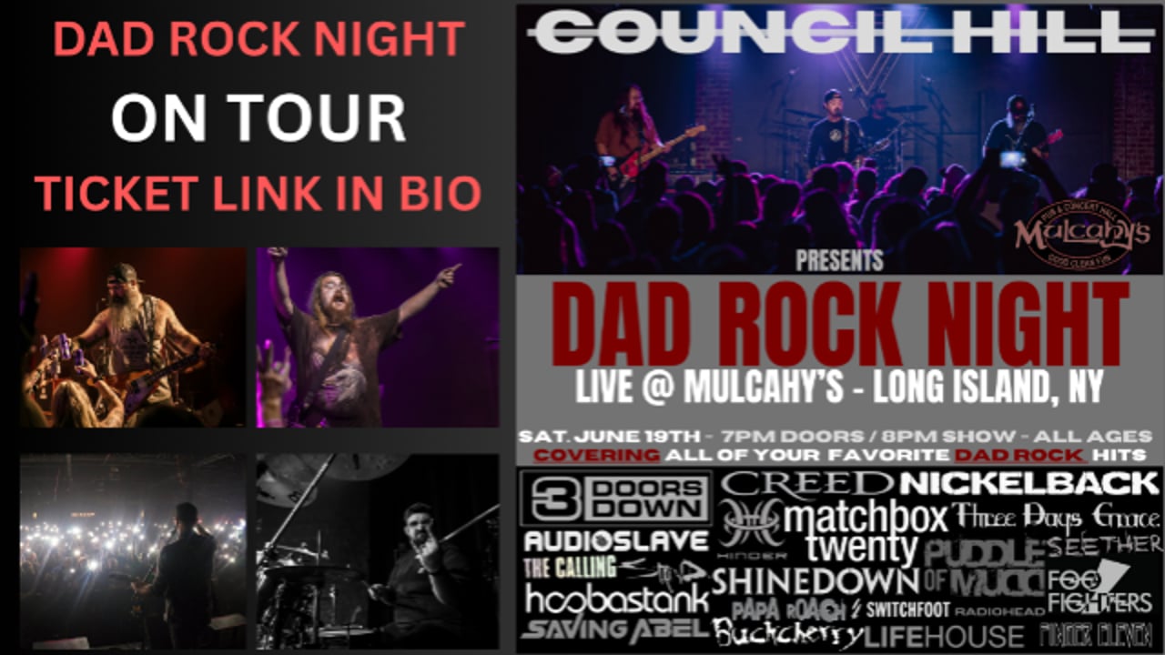 Dad Rock Night (2000s Rock Tribute) presented by Council Hill