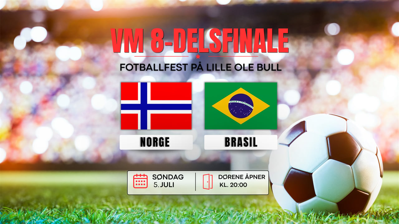 NORGE-BRASIL på LILLE OLE BULL