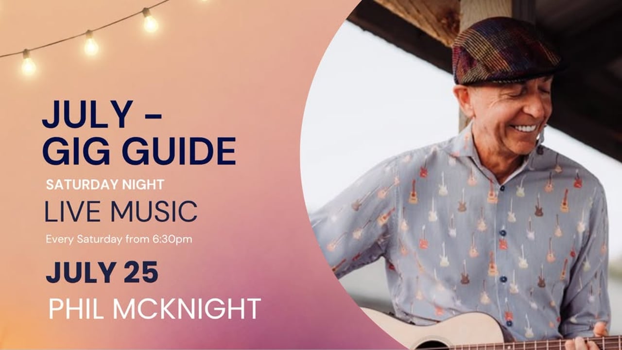 July Live Music: PHIL MCKNIGHT