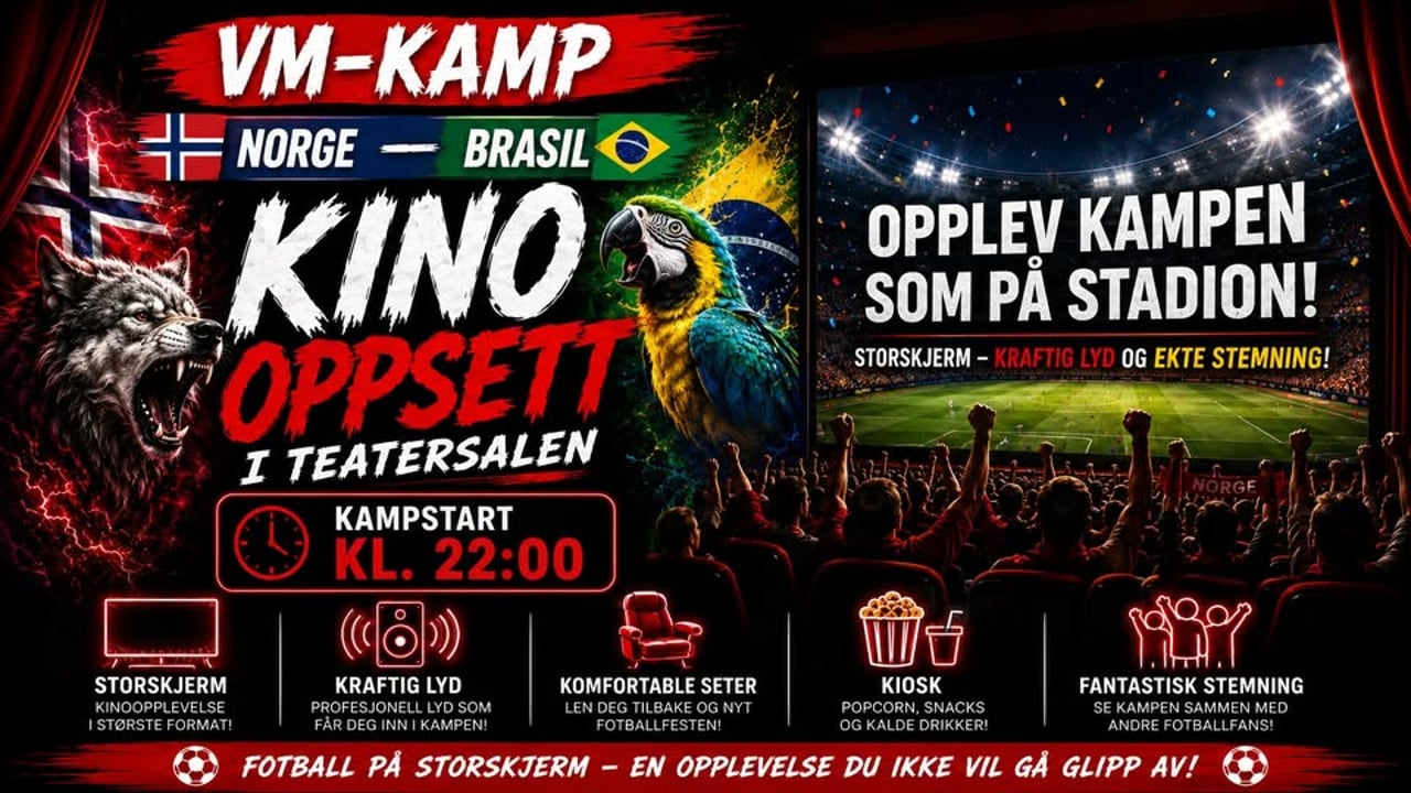 5. Juli Norge - Brasil