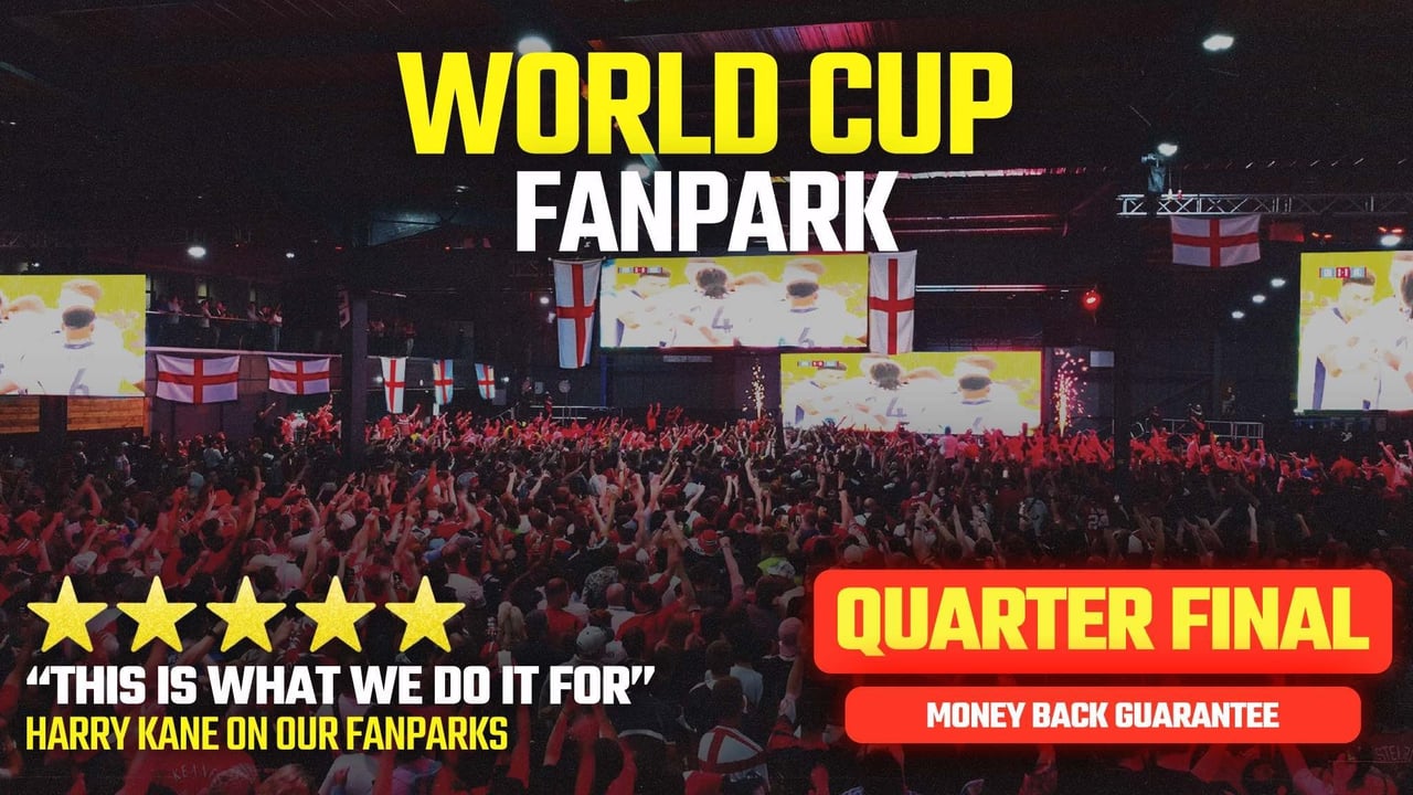 England FanPark, World Cup Quarter Final