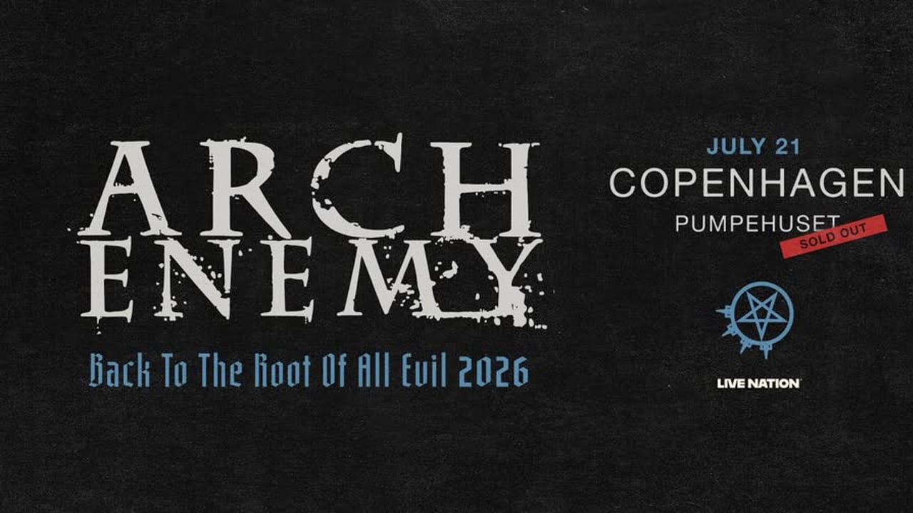 Arch Enemy // Pumpehuset // 21. juli 2026 // VENTELISTE