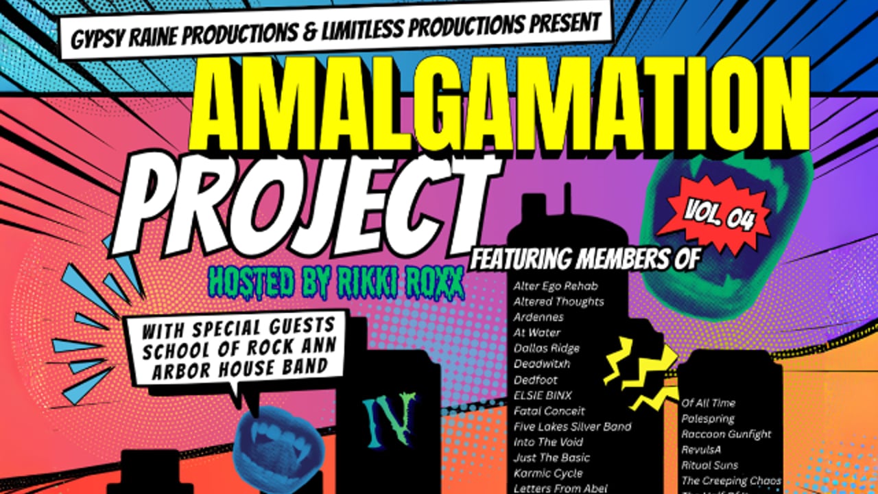 The Amalgamation Project 4 LIVE wsg School of Rock Ann Arbor House Band