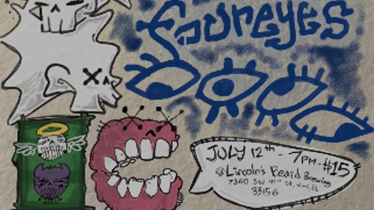 Mr. Floyd Larry, Foureyes, Noforms, ValentinesX, and Crunked in Miami