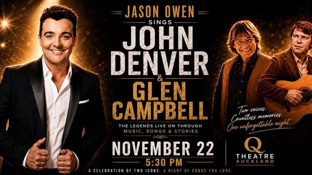 Jason Owen Sings John Denver & Glen Campbell – The Legends Live On Through Music, Songs & Stories 