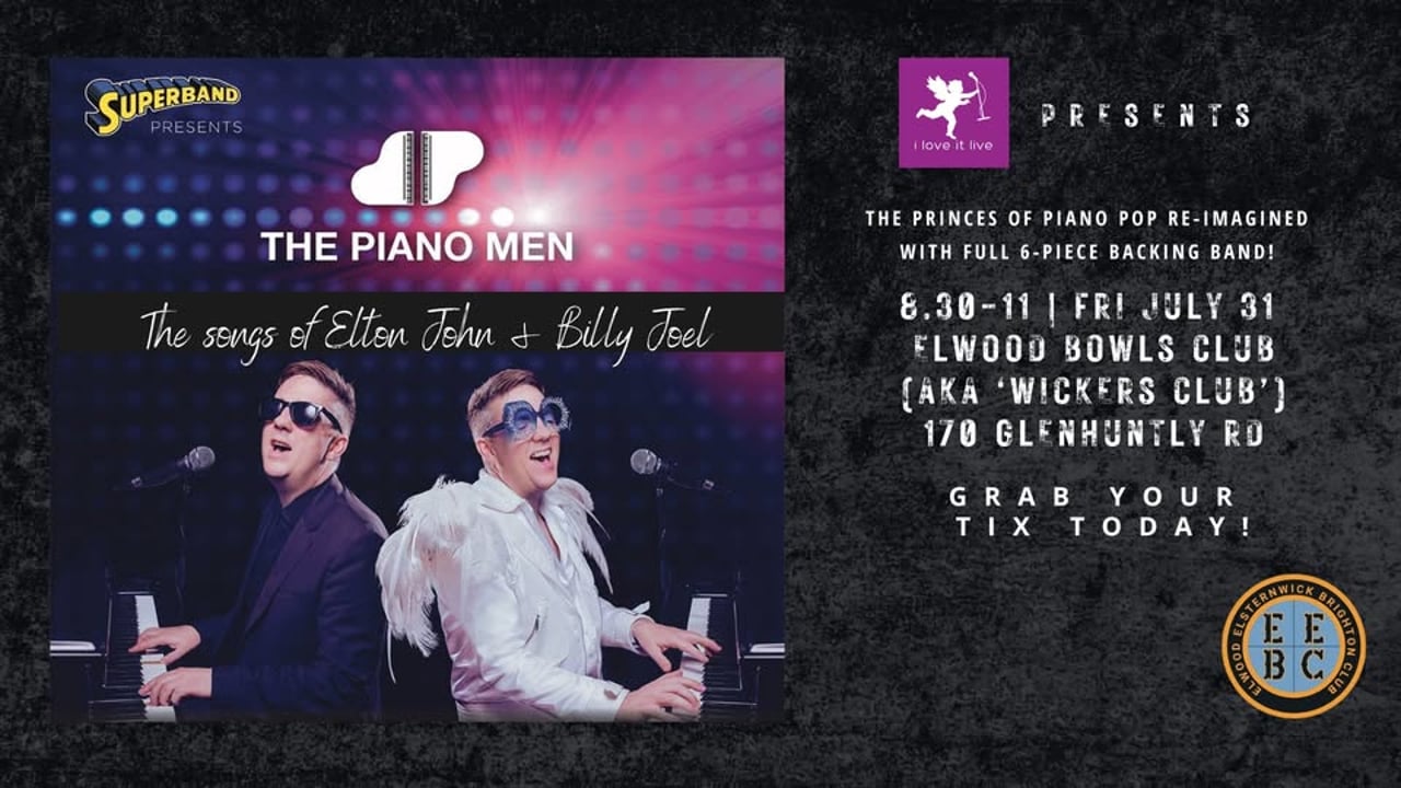 THE PIANO MEN show in its Wickers Club debut!